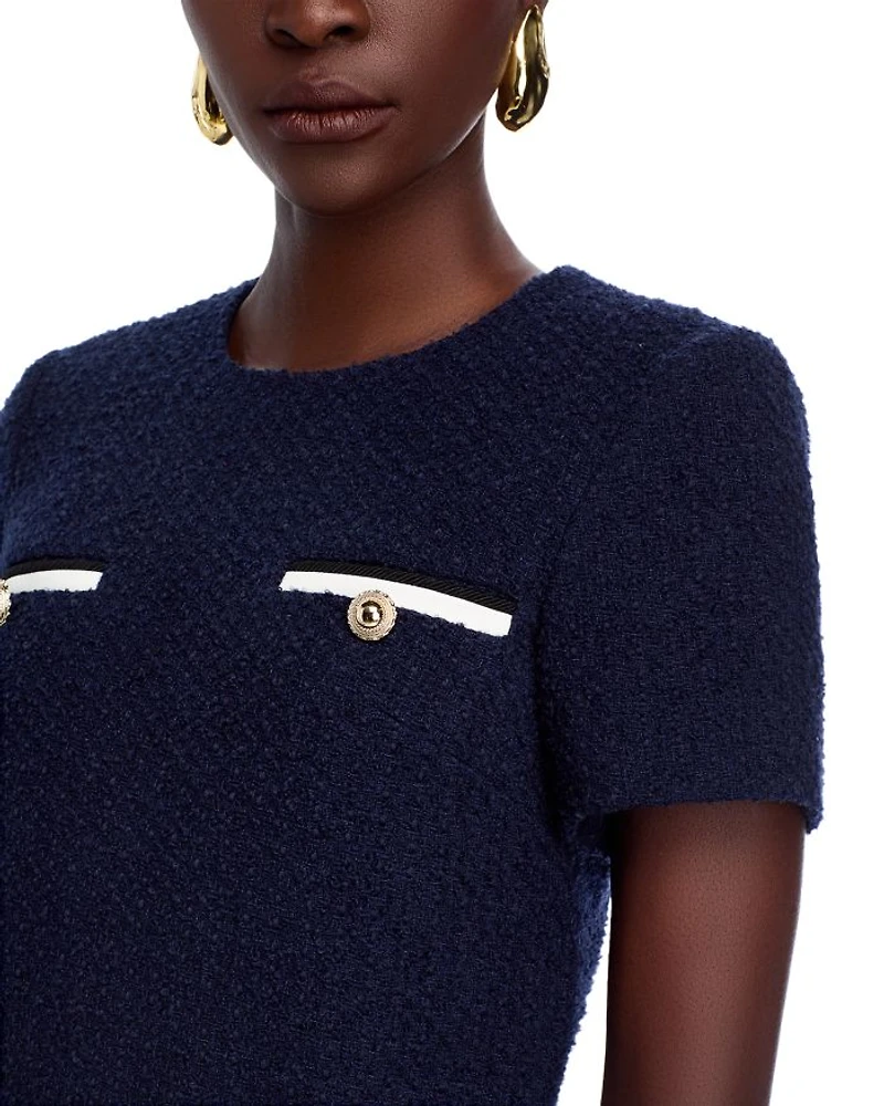 Boucle Mini Dress