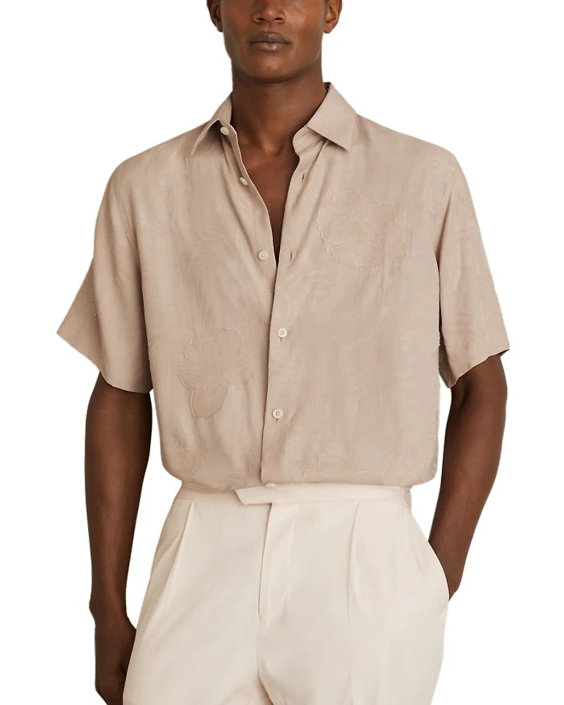 Coupe Floral Jacquard Shirt