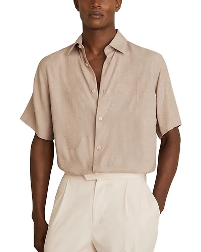 Coupe Floral Jacquard Shirt