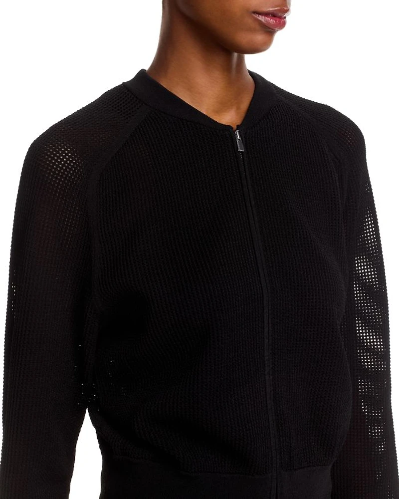 Crewneck Cardigan Sweater