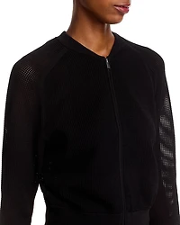 Crewneck Cardigan Sweater
