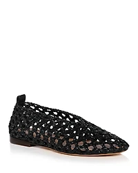 Mansur Gavriel Women's Woven Ballet Flats