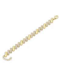 Kenneth Jay Lane Pave Bar Flex Bracelet
