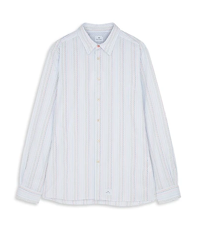 Ps Paul Smith Dash Striped Regular Fit Shirt