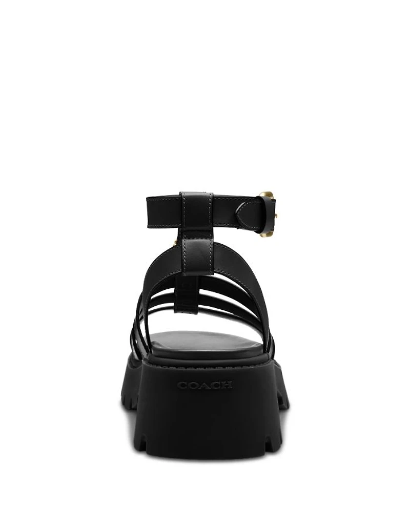 Women's Sculpted C Platform Fisherman Sandals