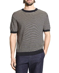Theory Stripe Linen Tee