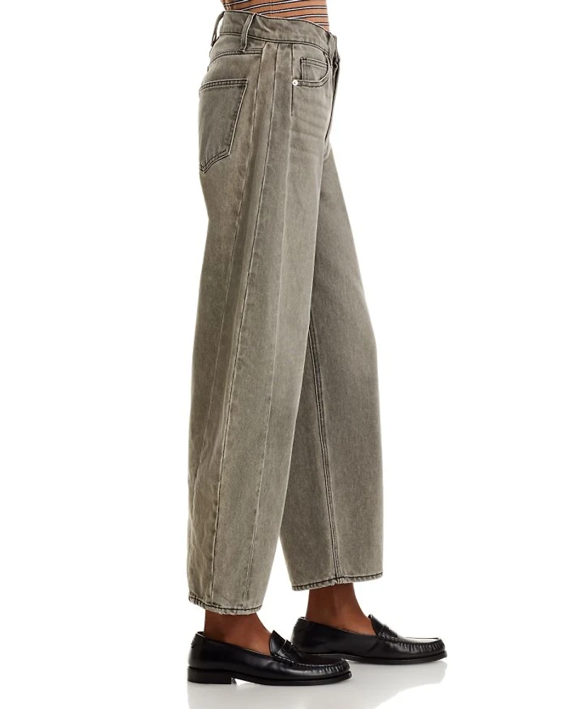 Ryder High Rise Barrel Jeans Volcanic Dust