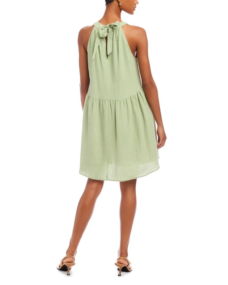Cianni Tie Neck Dress