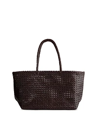 Madewell Handwoven Caned Leather Tote