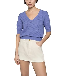 Rebecca Minkoff Nova Pointelle Sweater