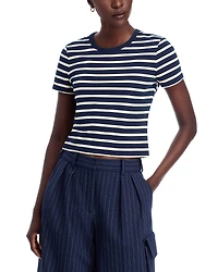 Denimist Striped Baby Tee