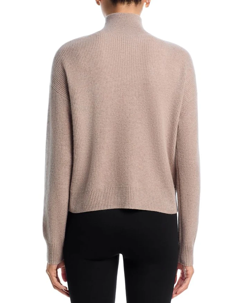 Quarter Zip Cashmere Sweater - Exclusive