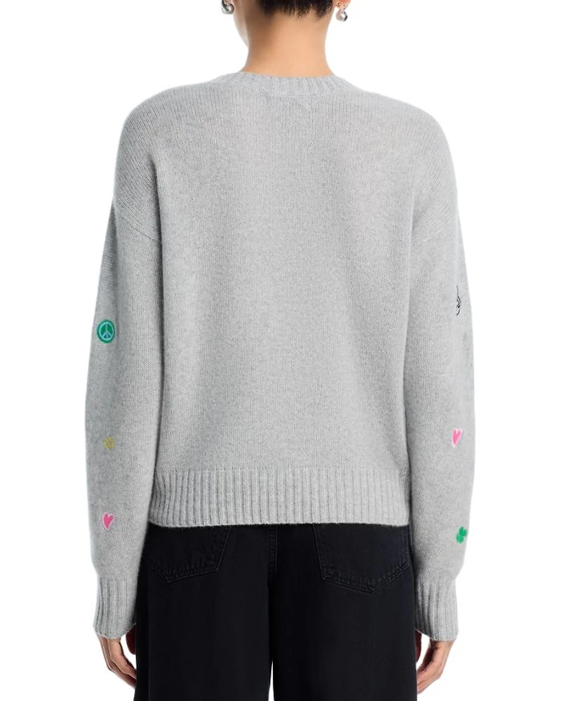 Icons Cashmere Crewneck Sweater - Exclusive