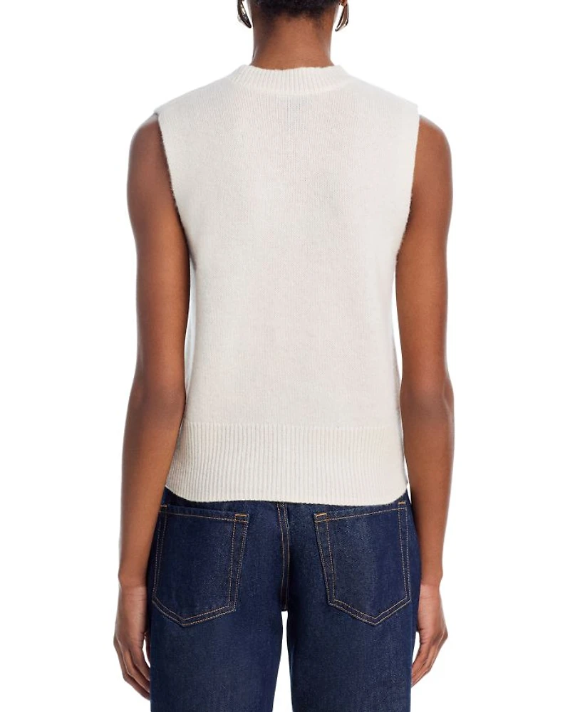 Crewneck Cashmere Sweater Vest - Exclusive
