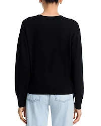 ILNY Cashmere Crewneck Sweater - Exclusive