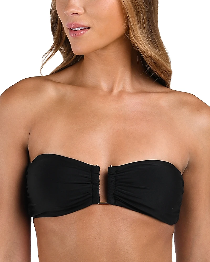L'Agence Krysta Bandeau Swim Top