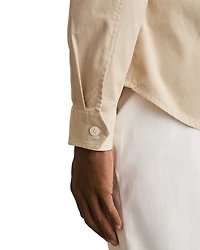 Twill Twin Pocket Oversized Shirt