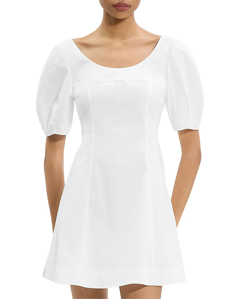 Theory Puff Sleeve Dress