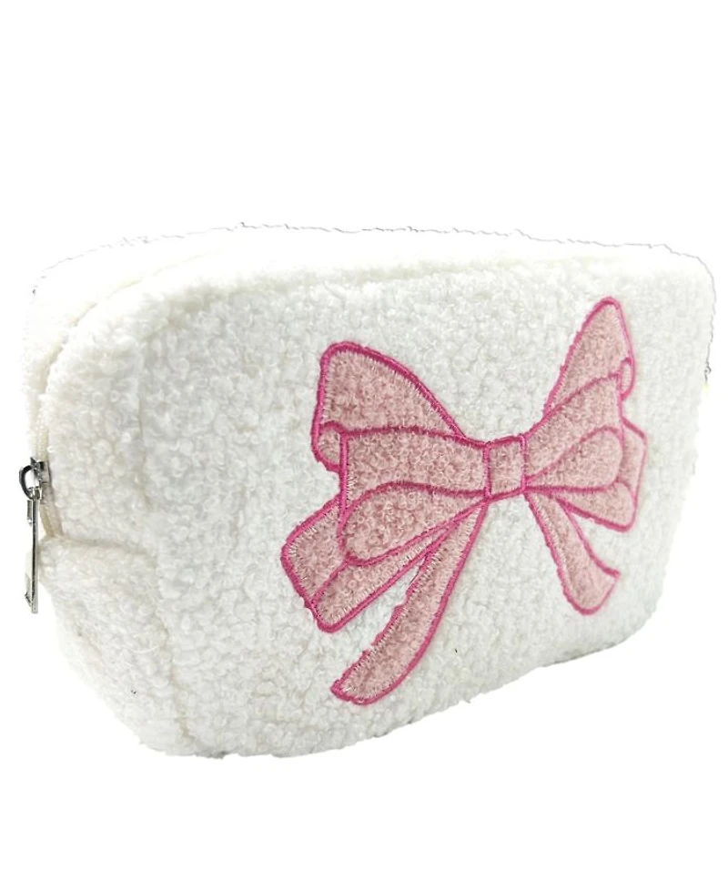 Girls' Sherpa Cosmetic Bag