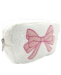 Girls' Sherpa Cosmetic Bag