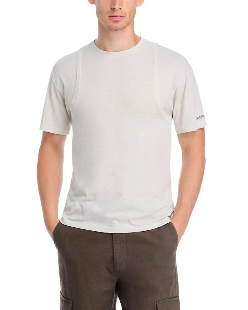 Regular Fit Double Tee