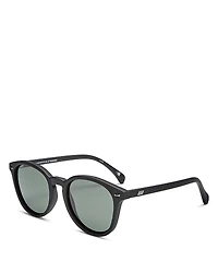 Le Specs Bandwagon Round Sunglasses, 51mm
