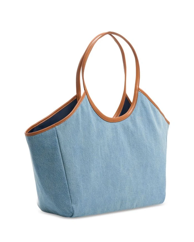 Denim Scoop Tote
