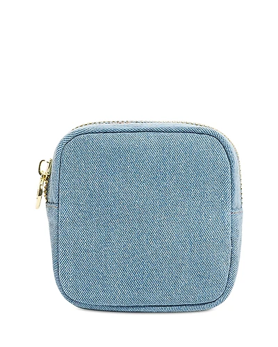 Stoney Clover Lane Mini Denim Pouch