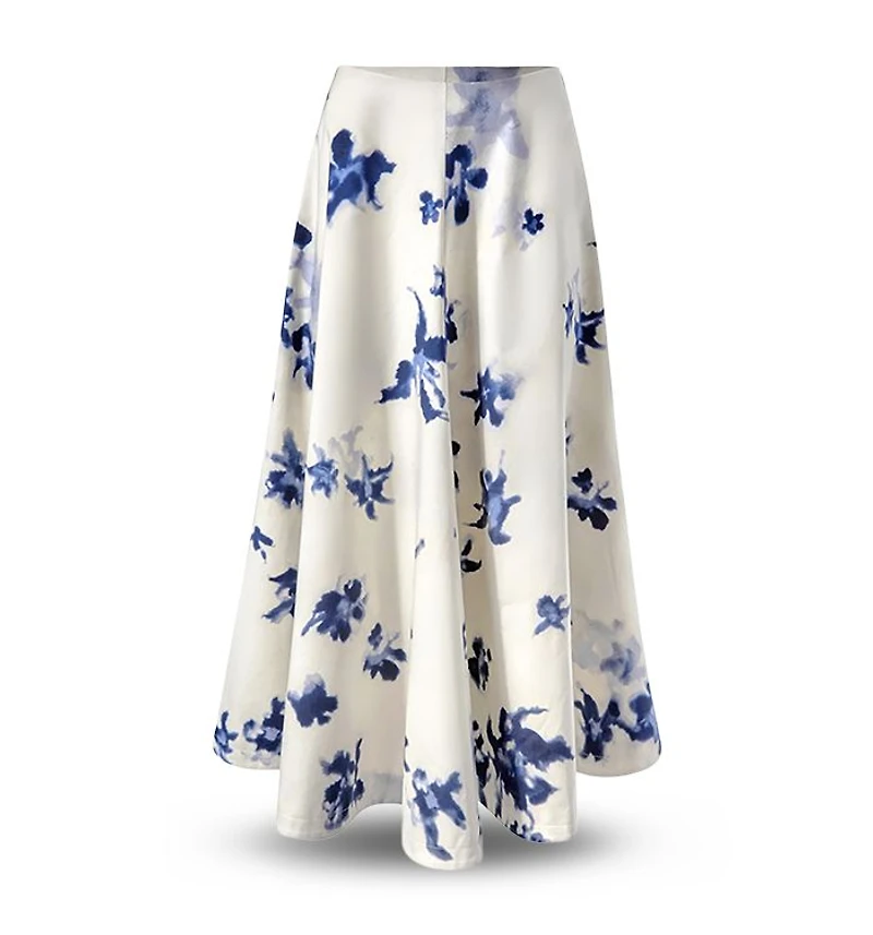 Varda Floral Midi Skirt