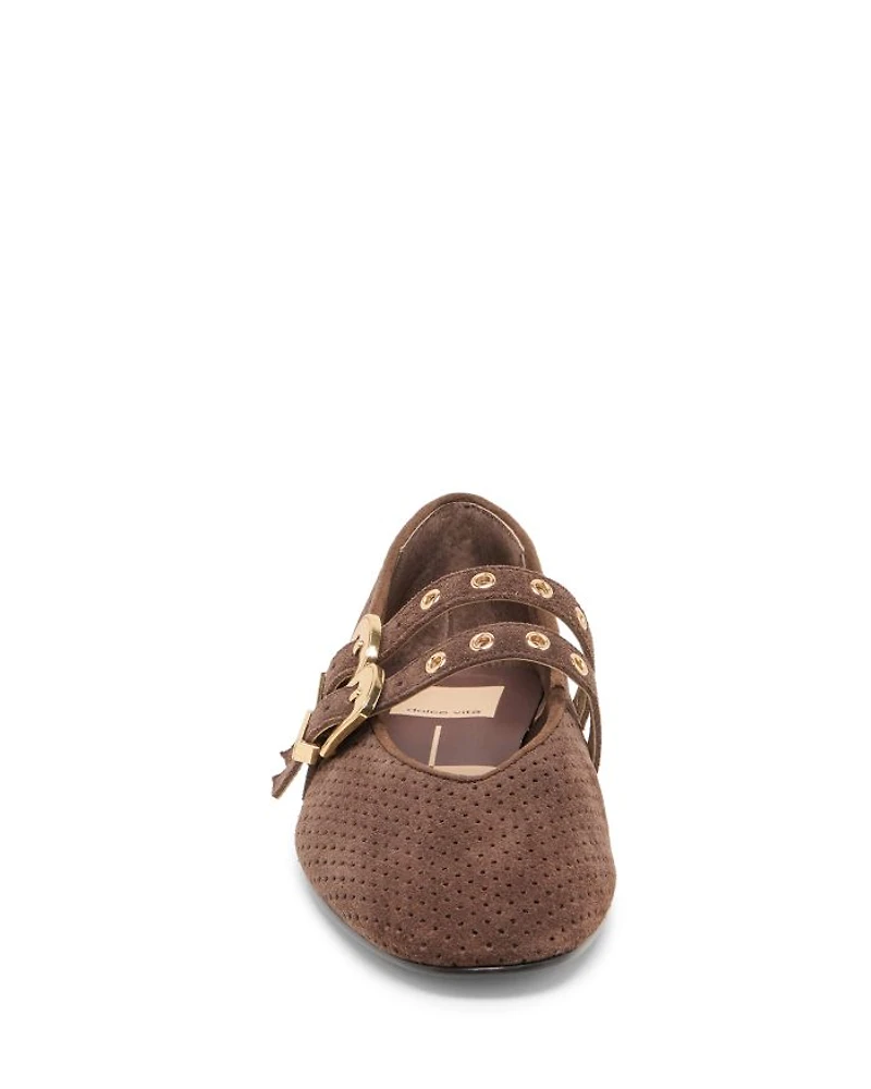 Women's Baylee Grommet Mary Jane Flats