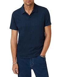 John Varvatos Zion Open Collar Polo Shirt