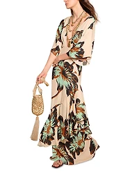 Johanna Ortiz Tesoro Escondido Silk Maxi Dress