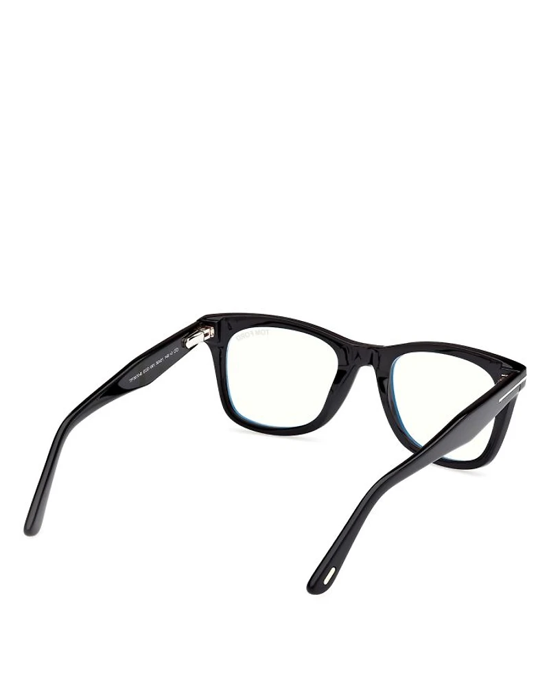 Tom Ford Blue Light Glasses - With Clip-On Sunglasses, 50mm
