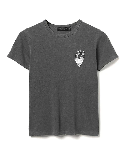 Junk Food Clothing Women's Burning Love Original Tee