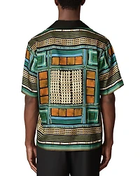 CHE Sala Square Mixed Prints Cuban Shirt