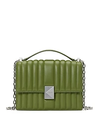 kate spade new york Deco Quilted Leather Small Chain Shoulder Bag