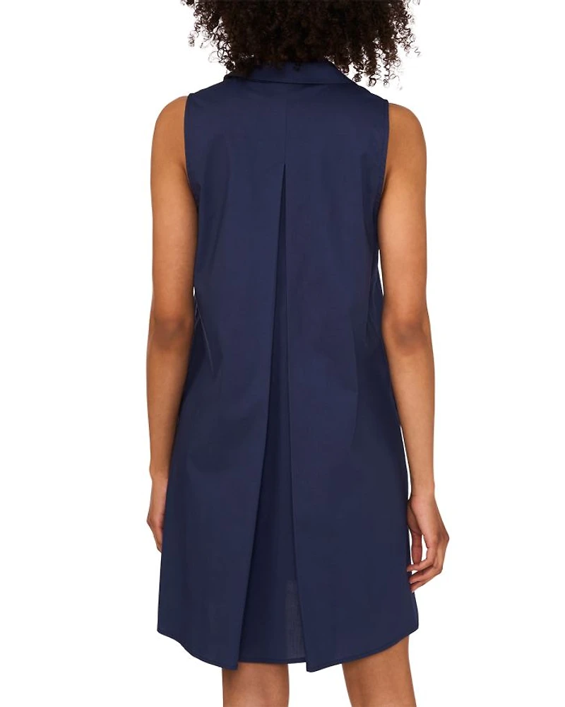 Sleeveless Collared Dress