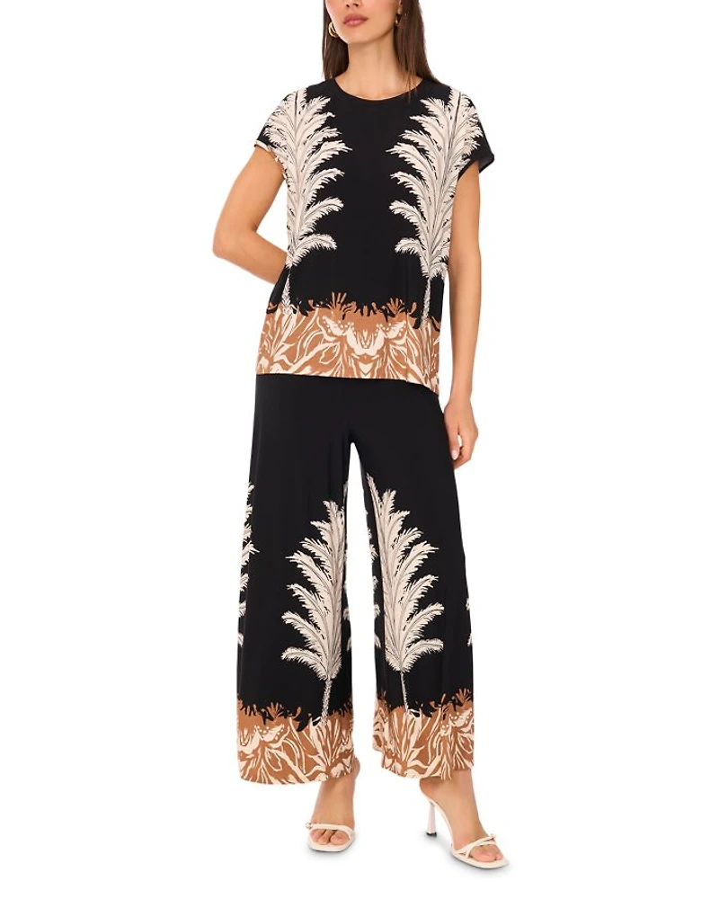 Round Neck Caftan Blouse