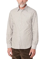 Officine Generale Giacomo Striped Button Front Shirt