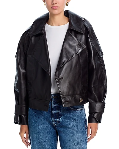 A. l.c. Miles Leather Jacket