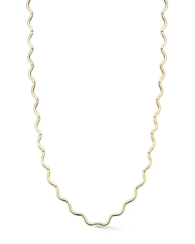 Bloomingdale's Fine Collection 14K Yellow Gold Wave Collar Necklace, 18