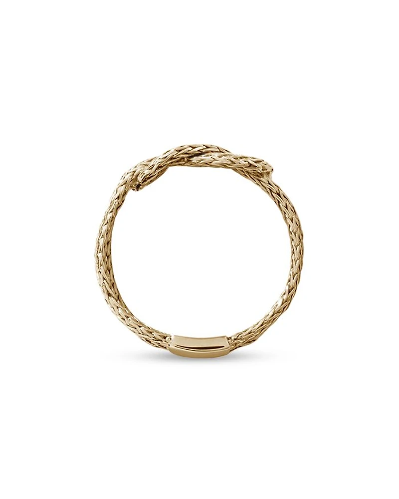 14K Yellow Gold Love Knot Ring