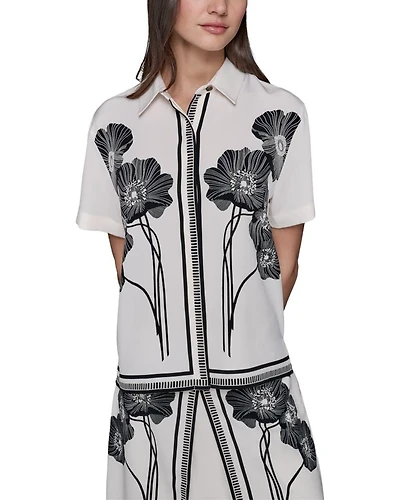 Floral Short Sleeve Shirt