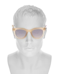 Jena Square Sunglasses, 50mm