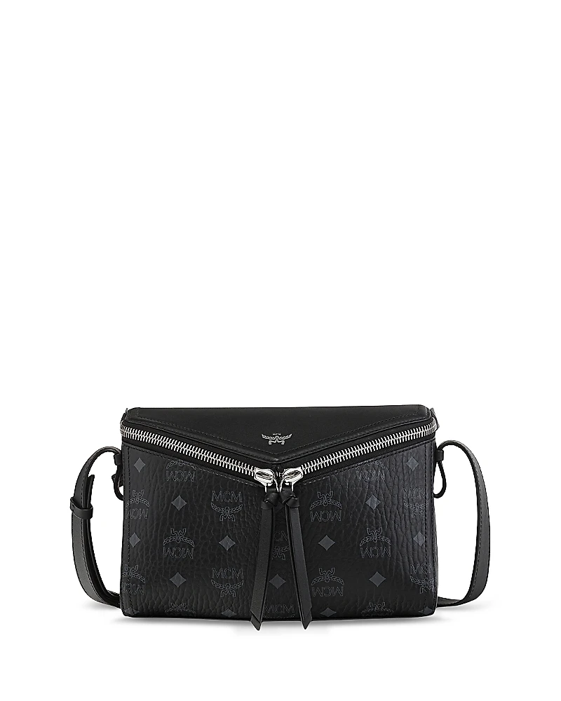 Mcm Diamond Visetos Small Shoulder Bag