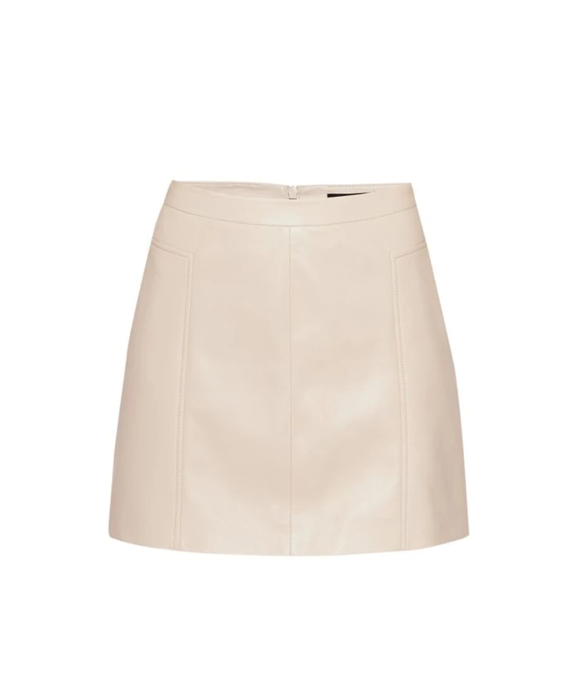 Ainsley Recycled Leather Skirt
