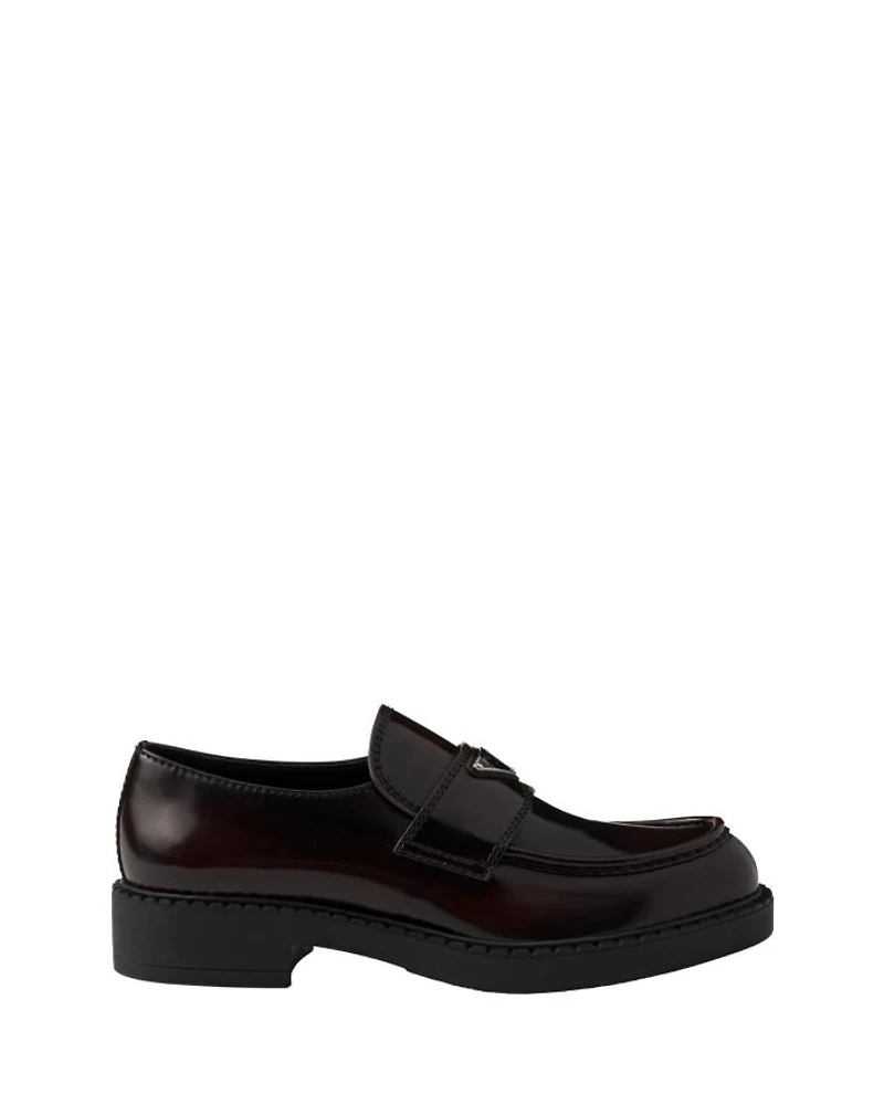 Men's Brushed Leather Loafers
