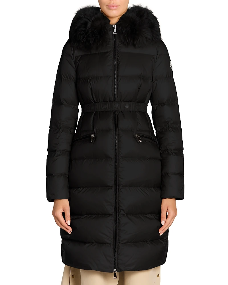 Moncler Boedic Belted Puffer Coat