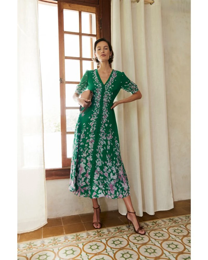 Ana Silk Dress