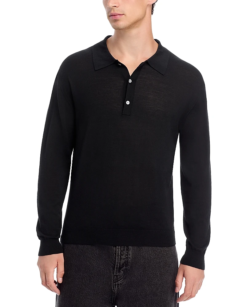 Frame Superfine Polo Sweater